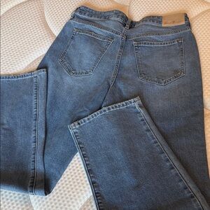 Seven7 Women's Straight Leg Blue Jeans